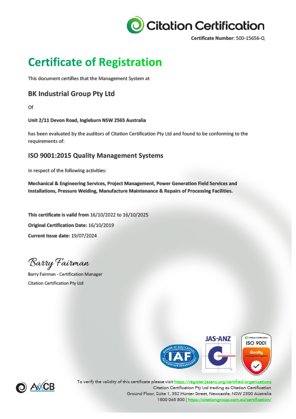 Citation-Certification-ISO-9001—–BK-Industrial-Group-Pty-Ltd